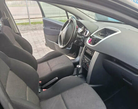 Чорний Пежо 207, об'ємом двигуна 1.6 л та пробігом 165 тис. км за 5150 $, фото 10 на Automoto.ua