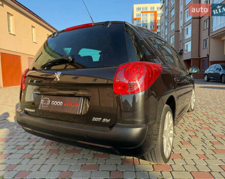 Чорний Пежо 207, об'ємом двигуна 1.6 л та пробігом 198 тис. км за 5999 $, фото 19 на Automoto.ua