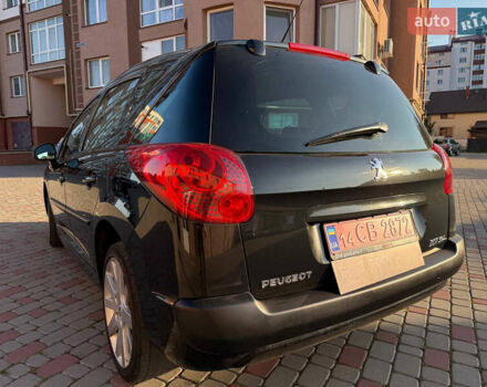 Пежо 207 2007 в Ивано-Франковске на Automoto.ua Черный Пежо 207, объемом двигателя 1.6 л и пробегом 198 тыс. км за 5650 $, фото 3 на Automoto.ua