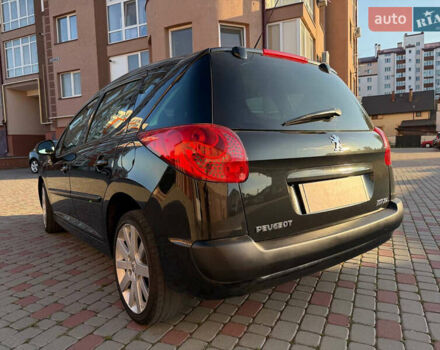 Чорний Пежо 207, об'ємом двигуна 1.6 л та пробігом 198 тис. км за 5999 $, фото 16 на Automoto.ua