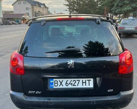 Черный Пежо 207, объемом двигателя 1.6 л и пробегом 205 тыс. км за 4250 $, фото 7 на Automoto.ua