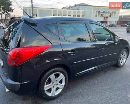 Черный Пежо 207, объемом двигателя 1.6 л и пробегом 205 тыс. км за 4250 $, фото 20 на Automoto.ua