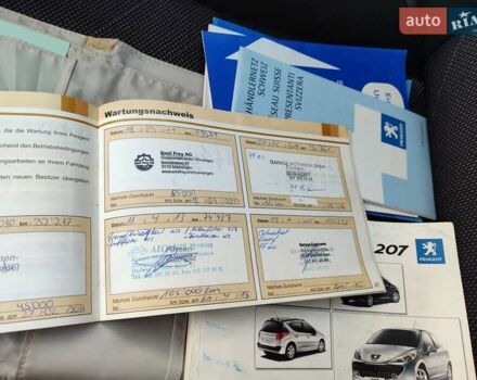 Черный Пежо 207, объемом двигателя 1.6 л и пробегом 200 тыс. км за 4850 $, фото 19 на Automoto.ua