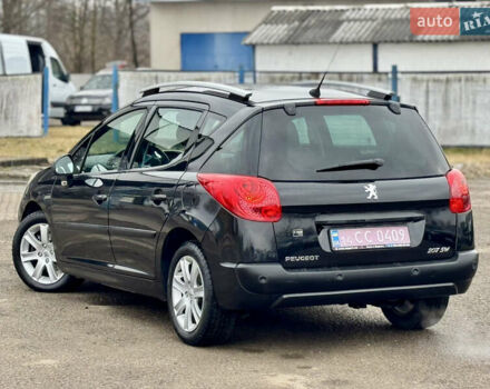 Черный Пежо 207, объемом двигателя 1.6 л и пробегом 254 тыс. км за 5400 $, фото 14 на Automoto.ua