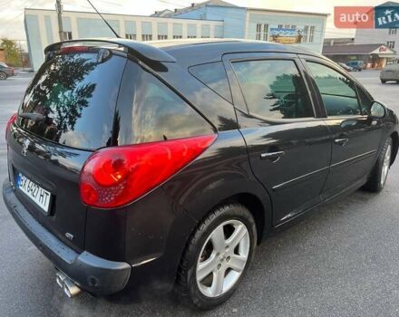 Черный Пежо 207, объемом двигателя 1.6 л и пробегом 205 тыс. км за 4250 $, фото 12 на Automoto.ua