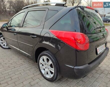 Черный Пежо 207, объемом двигателя 1.6 л и пробегом 200 тыс. км за 4850 $, фото 2 на Automoto.ua