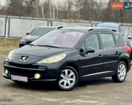 Черный Пежо 207, объемом двигателя 1.6 л и пробегом 254 тыс. км за 5400 $, фото 1 на Automoto.ua