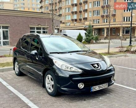 Черный Пежо 207, объемом двигателя 1.4 л и пробегом 176 тыс. км за 4800 $, фото 1 на Automoto.ua