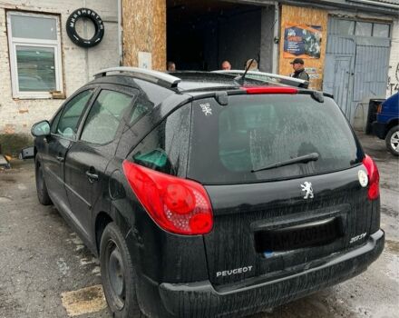 Черный Пежо 207, объемом двигателя 1.6 л и пробегом 230 тыс. км за 4420 $, фото 1 на Automoto.ua