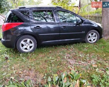 Черный Пежо 207, объемом двигателя 1.4 л и пробегом 196 тыс. км за 5000 $, фото 8 на Automoto.ua