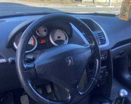 Черный Пежо 207, объемом двигателя 1.56 л и пробегом 202 тыс. км за 4799 $, фото 14 на Automoto.ua