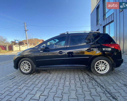 Черный Пежо 207, объемом двигателя 1.56 л и пробегом 202 тыс. км за 4799 $, фото 7 на Automoto.ua