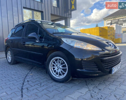 Черный Пежо 207, объемом двигателя 1.56 л и пробегом 202 тыс. км за 4799 $, фото 2 на Automoto.ua