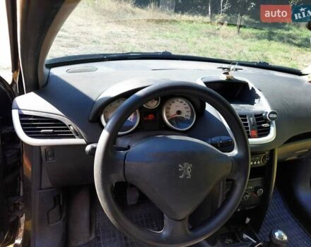 Черный Пежо 207, объемом двигателя 1.56 л и пробегом 215 тыс. км за 5000 $, фото 6 на Automoto.ua