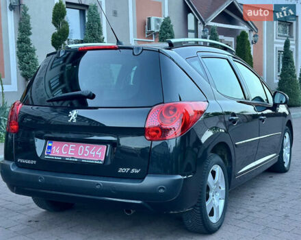 Черный Пежо 207, объемом двигателя 1.6 л и пробегом 171 тыс. км за 4950 $, фото 5 на Automoto.ua