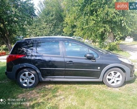 Чорний Пежо 207, об'ємом двигуна 1.6 л та пробігом 240 тис. км за 5700 $, фото 3 на Automoto.ua