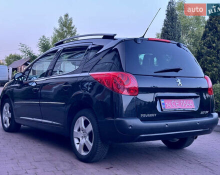Черный Пежо 207, объемом двигателя 1.6 л и пробегом 171 тыс. км за 4950 $, фото 29 на Automoto.ua