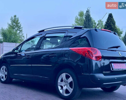 Черный Пежо 207, объемом двигателя 1.6 л и пробегом 171 тыс. км за 4950 $, фото 4 на Automoto.ua