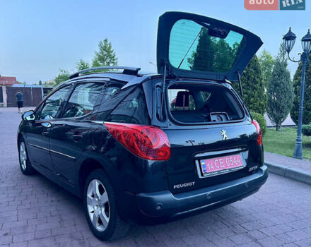 Черный Пежо 207, объемом двигателя 1.6 л и пробегом 171 тыс. км за 4950 $, фото 16 на Automoto.ua