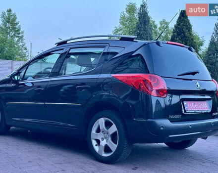 Черный Пежо 207, объемом двигателя 1.6 л и пробегом 171 тыс. км за 4950 $, фото 3 на Automoto.ua