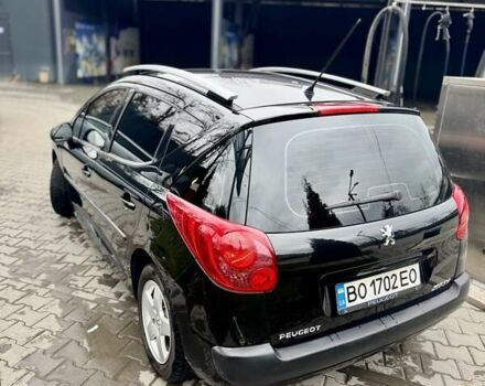 Чорний Пежо 207, об'ємом двигуна 1.4 л та пробігом 126 тис. км за 4900 $, фото 4 на Automoto.ua