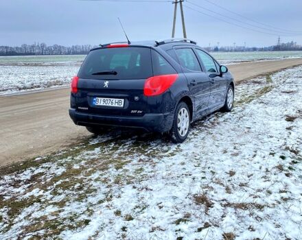Чорний Пежо 207, об'ємом двигуна 1.6 л та пробігом 257 тис. км за 8000 $, фото 3 на Automoto.ua