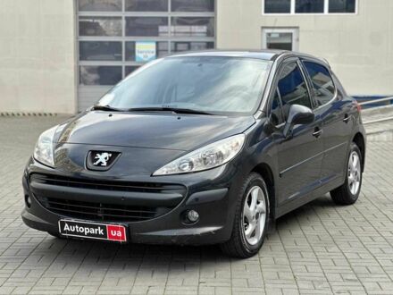 Чорний Пежо 207, об'ємом двигуна 1.4 л та пробігом 111 тис. км за 3490 $, фото 1 на Automoto.ua