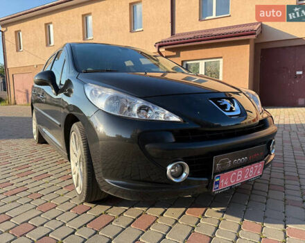 Черный Пежо 207, объемом двигателя 1.6 л и пробегом 198 тыс. км за 5650 $, фото 1 на Automoto.ua