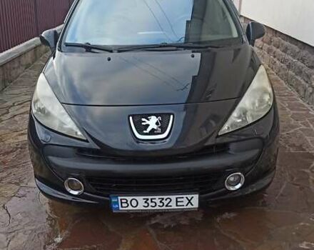 Черный Пежо 207, объемом двигателя 1.6 л и пробегом 280 тыс. км за 4850 $, фото 1 на Automoto.ua