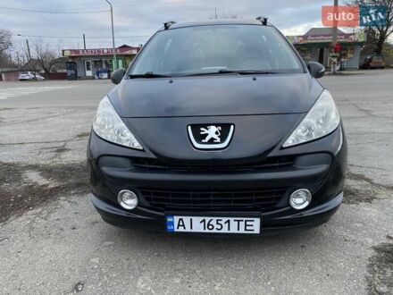 Черный Пежо 207, объемом двигателя 1.6 л и пробегом 313 тыс. км за 3600 $, фото 1 на Automoto.ua