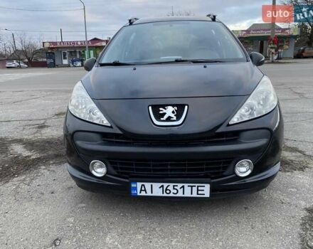 Чорний Пежо 207, об'ємом двигуна 1.6 л та пробігом 313 тис. км за 3600 $, фото 1 на Automoto.ua