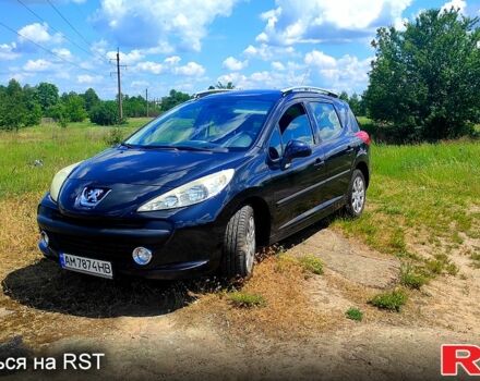 Чорний Пежо 207, об'ємом двигуна 1.6 л та пробігом 173 тис. км за 5400 $, фото 1 на Automoto.ua