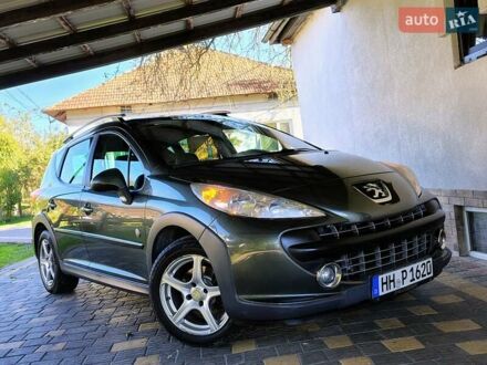 Чорний Пежо 207, об'ємом двигуна 1.6 л та пробігом 271 тис. км за 4600 $, фото 1 на Automoto.ua