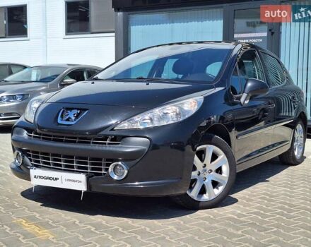 Черный Пежо 207, объемом двигателя 1.6 л и пробегом 149 тыс. км за 4300 $, фото 1 на Automoto.ua