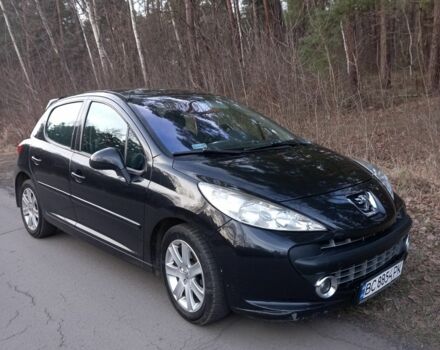 Черный Пежо 207, объемом двигателя 1.6 л и пробегом 290 тыс. км за 3950 $, фото 1 на Automoto.ua