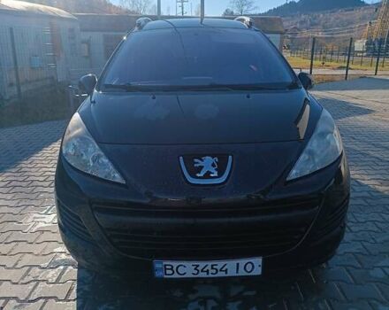 Черный Пежо 207, объемом двигателя 1.4 л и пробегом 285 тыс. км за 3500 $, фото 1 на Automoto.ua