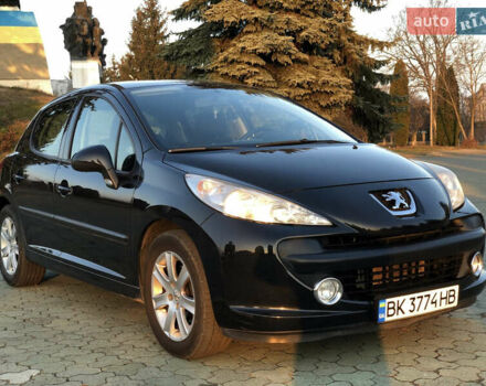 Черный Пежо 207, объемом двигателя 1.6 л и пробегом 184 тыс. км за 4500 $, фото 1 на Automoto.ua