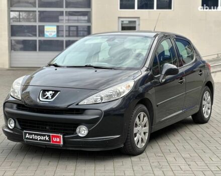 Черный Пежо 207, объемом двигателя 1.6 л и пробегом 263 тыс. км за 5390 $, фото 1 на Automoto.ua