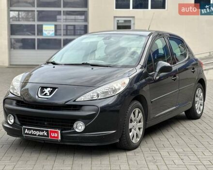 Черный Пежо 207, объемом двигателя 1.6 л и пробегом 263 тыс. км за 5390 $, фото 1 на Automoto.ua
