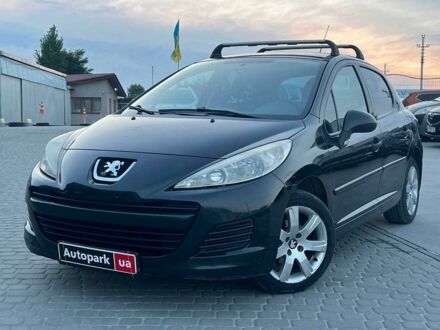 Чорний Пежо 207, об'ємом двигуна 1.4 л та пробігом 145 тис. км за 6040 $, фото 1 на Automoto.ua