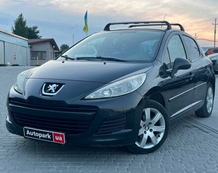 Чорний Пежо 207, об'ємом двигуна 1.4 л та пробігом 145 тис. км за 6040 $, фото 1 на Automoto.ua