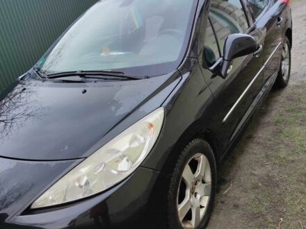 Чорний Пежо 207, об'ємом двигуна 1.6 л та пробігом 292 тис. км за 6000 $, фото 1 на Automoto.ua