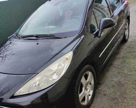 Чорний Пежо 207, об'ємом двигуна 1.6 л та пробігом 292 тис. км за 6000 $, фото 1 на Automoto.ua