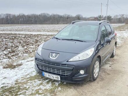 Пежо 207 2011 у Полтаві на Automoto.ua Чорний Пежо 207, об'ємом двигуна 1.56 л та пробігом 252 тис. км за 8000 $, фото 1 на Automoto.ua