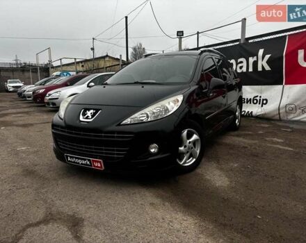Черный Пежо 207, объемом двигателя 1.4 л и пробегом 180 тыс. км за 4990 $, фото 1 на Automoto.ua