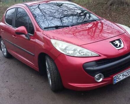 Красный Пежо 207, объемом двигателя 1.65 л и пробегом 129 тыс. км за 5700 $, фото 6 на Automoto.ua