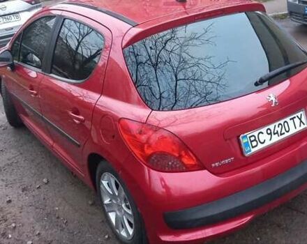 Красный Пежо 207, объемом двигателя 1.65 л и пробегом 129 тыс. км за 5700 $, фото 3 на Automoto.ua