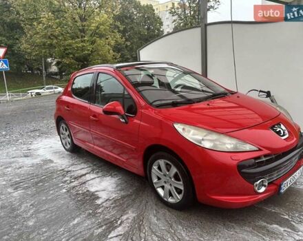 Червоний Пежо 207, об'ємом двигуна 1.6 л та пробігом 154 тис. км за 5200 $, фото 4 на Automoto.ua