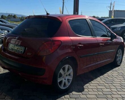 Червоний Пежо 207, об'ємом двигуна 1.6 л та пробігом 159 тис. км за 3999 $, фото 6 на Automoto.ua