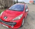 Красный Пежо 207, объемом двигателя 1.6 л и пробегом 194 тыс. км за 4500 $, фото 1 на Automoto.ua